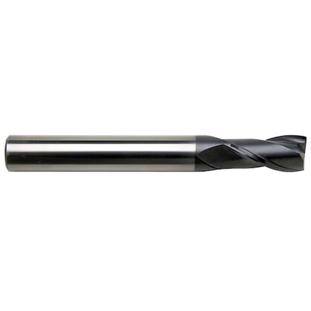 Gs Tooling 3/8" Diameter x 3/8" Shank 0.020" Radius 2-Flute Corner Radius Typhoon Red Series Carbide End Mills 102628